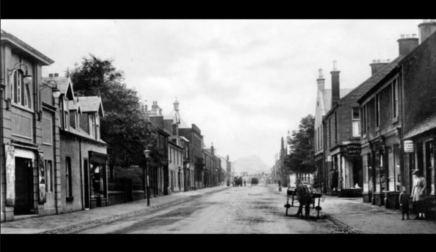 Main Street during the horse-drawn era. Date unknown.