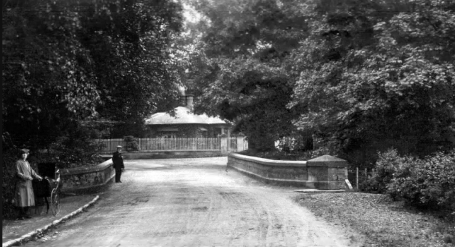 A historic view of Ranoldcoup Bridge. Date unknown.